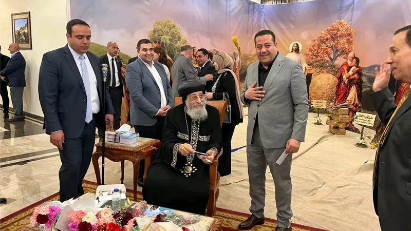 النائب ناصر الضوي يهنئ البابا تواضروس بعيد القيامة ويؤكد: وحدة المصريين