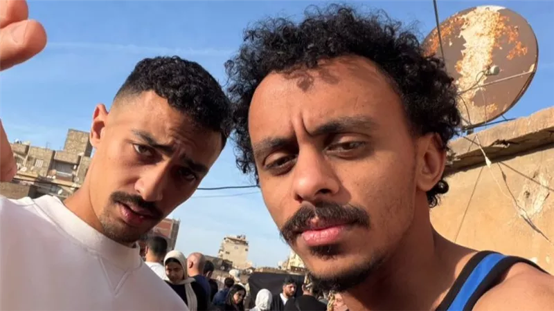 أحمد بحر وغزي يواصلان تصوير فيلم محمود تاني               