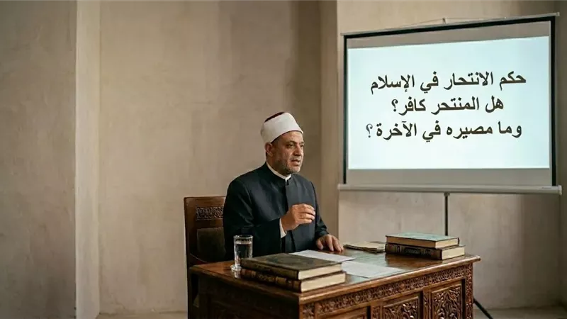بعد واقعة سموحة|هل المنتحر كافر.. هل يُغفر له أم يكون مصيره النار حتمًا؟