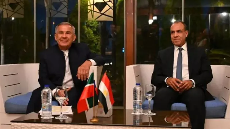 رئيس تتارستان يبحث مع وزير الخارجية تعزيز التعاون بين مصر وروسيا