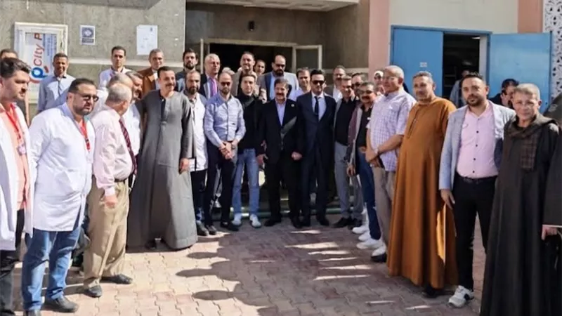 النائب علاء الحديوي يتفقد مستشفى جهينة ويطالب بدعم عاجل للأطقم الطبية والأجهزة
