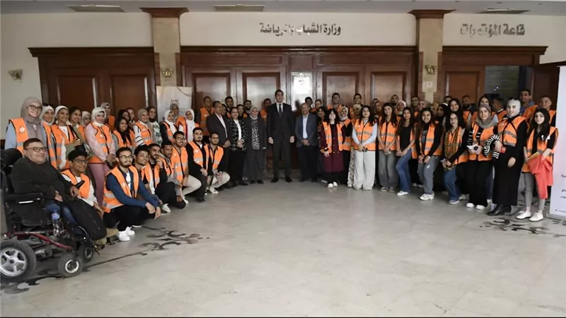 وزير الشباب والرياضة يلتقي المشاركين ببرنامج إحياء مسار العائلة المقدسة