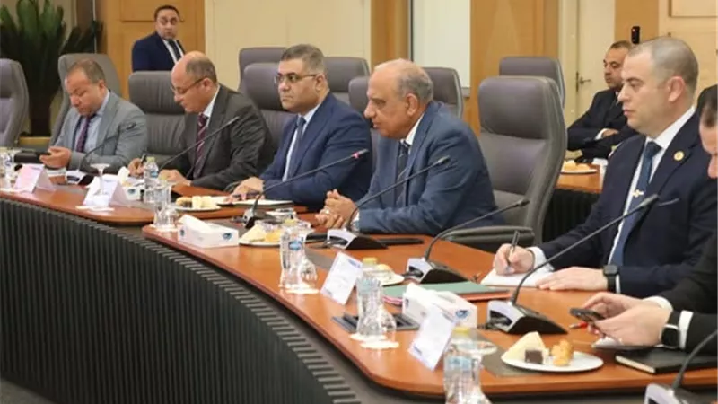 وزير الكهرباء يبحث مع رئيس 