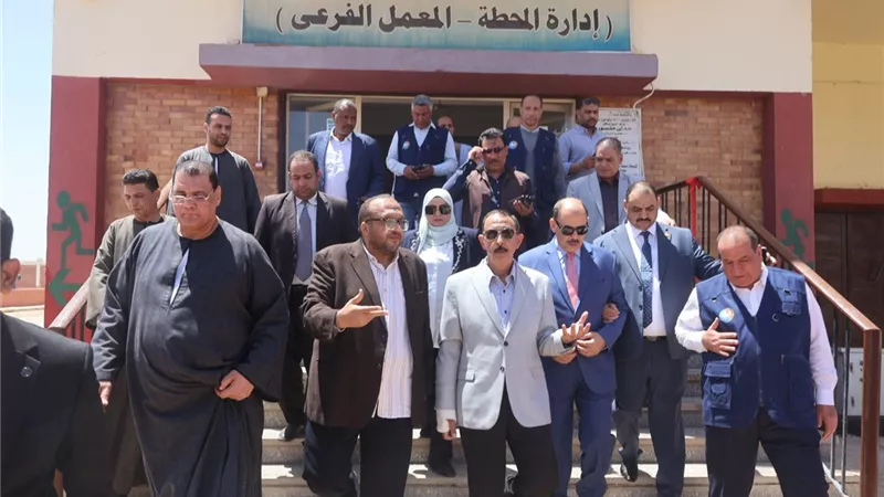 محافظ سوهاج يفتتح تطوير محطة مياه نيدة السطحية بتكلفة 23 مليون جنيه