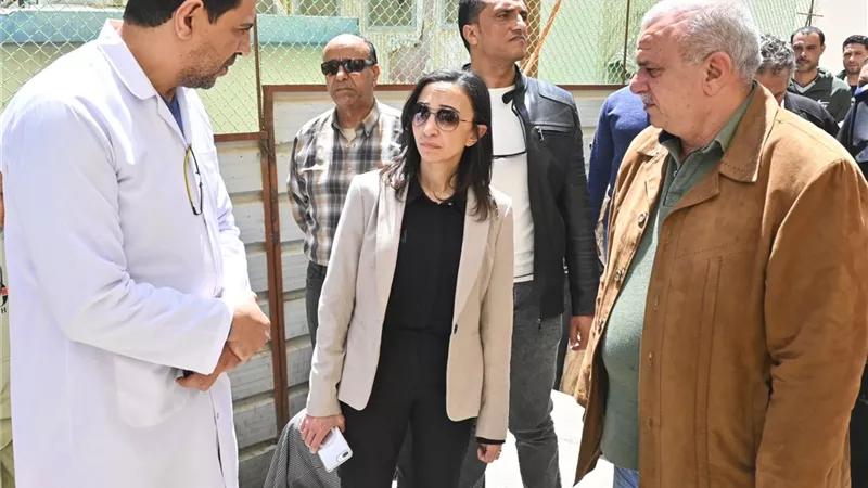 جولة ميدانية لمحافظ البحيرة لمتابعة تطوير القطاع الصحي بحوش عيسى