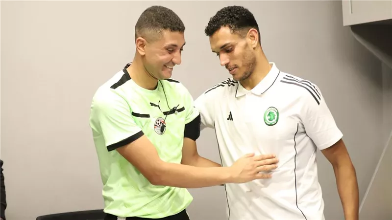 بعد مشادتهما.. غنام محمد يعتذر لحكم مباراة مودرن سبورت والجونة