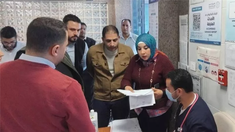 جولة تفقدية لإدارة العلاج بمستشفى القصاصين لتعزيز جودة الخدمات الطبية