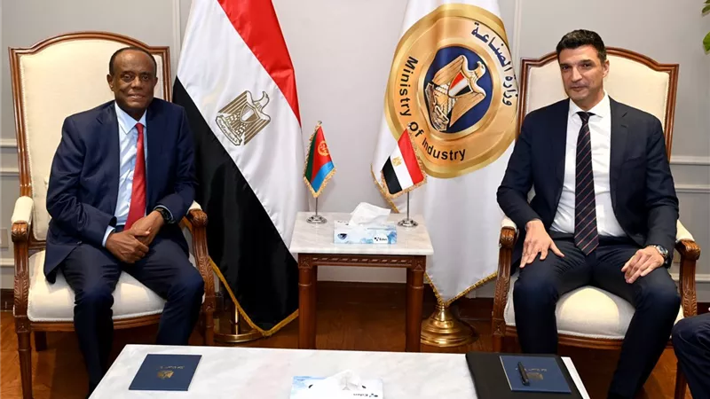 مصر وإريتريا تبحثان تعزيز الشراكة الاقتصادية والتكامل الصناعي