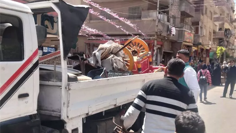 البحيرة: حملات مكثفة لرفع الإشغالات وتحقيق السيولة المرورية