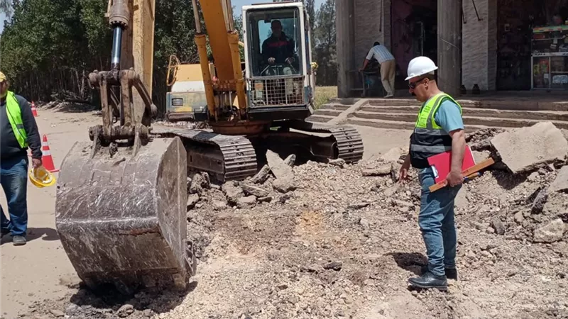 محافظ الغربية يتابع بدء أعمال رفع كفاءة طريق العزيزية– ميت هاشم بسمنود