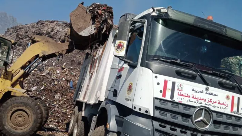 475 طن قمامة في يوم واحد.. حملة مكثفة تعيد شوارع المحلة للحياة