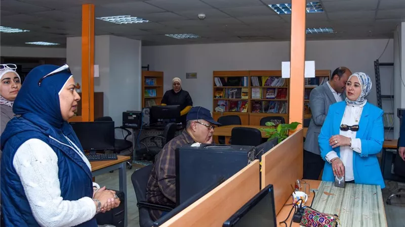الإسكندرية: متابعة ملفات التدريب والتصالح ومنظومة الشكاوى داخل الديوان العام
