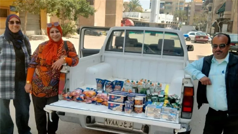 ضبط سلع غذائية منتهية الصلاحية قبل طرحها بالأسواق في حملة تموينية وسط بورسعيد