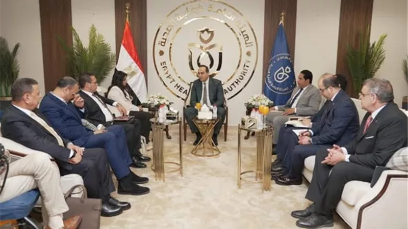 السبكي يبحث مع نواب البرلمان تعزيز الخدمات وتطوير المنشآت الطبية بالإسماعيلية