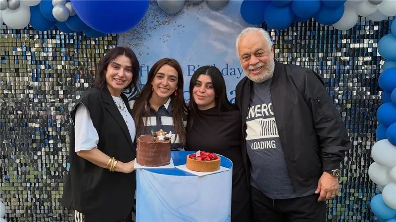 روجينا تحتفل بعيد ميلادها رفقة أسرتها:  شكرا يارب على كل الحب اللى شفته