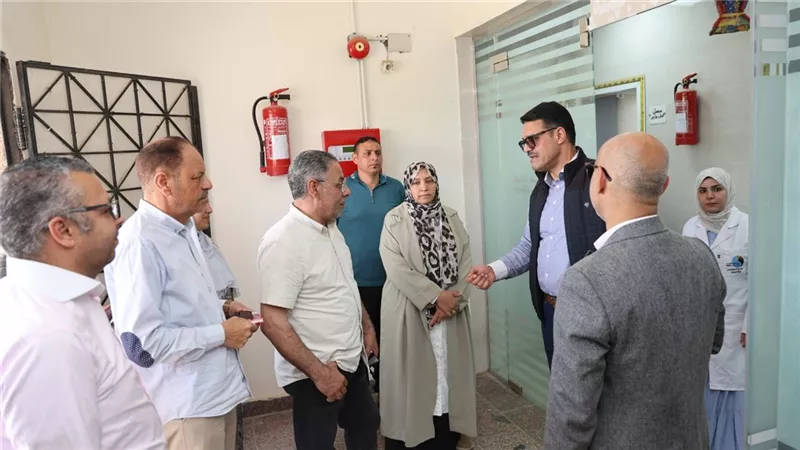 فودة يتابع انتظام العمل وجودة المياه بمحطة عرب جهينة المغذية لمركز ومدينة شبين
