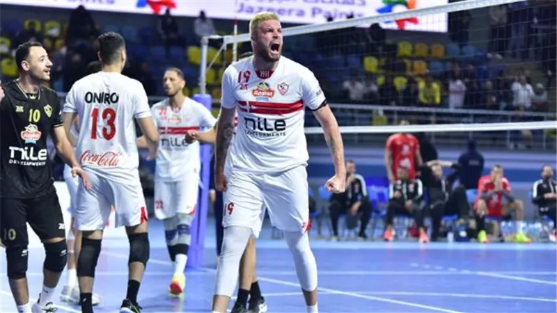 الزمالك يعلق على أزمة محترف الطائرة ديميتري في بيان رسمي