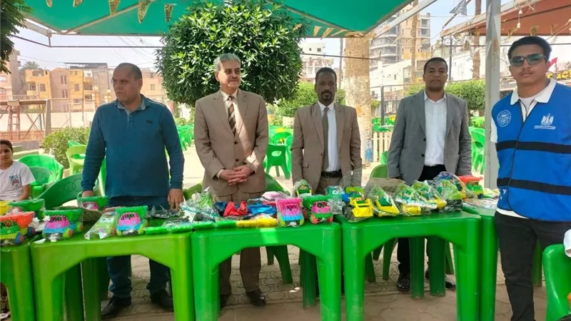 احتفالية لشباب ورياضة بنى سويف بيوم اليتيم بمشاركة 100 طفلاً وطفلة