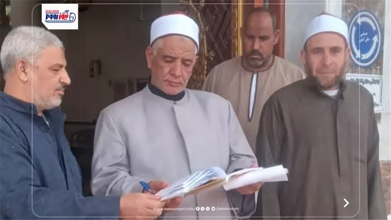 مدير أوقاف الفيوم يواصل جولاتة المرورية على المساجد لمتابعة سير العمل