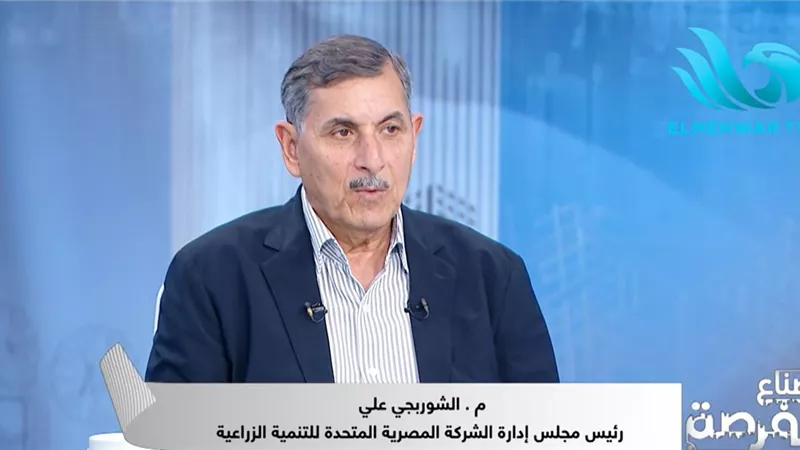 «67 ألف فدان وزيادة».. الشوربجي علي: المشروعات تشمل زراعة محاصيل استراتيجية