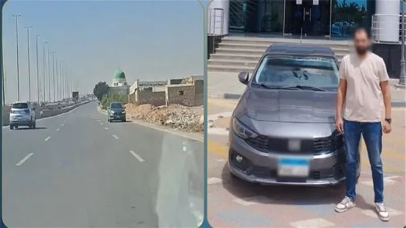 كنت مستعجل.. اعتراف صادم لمهندس قاد سيارته عكس الاتجاه بالجيزة