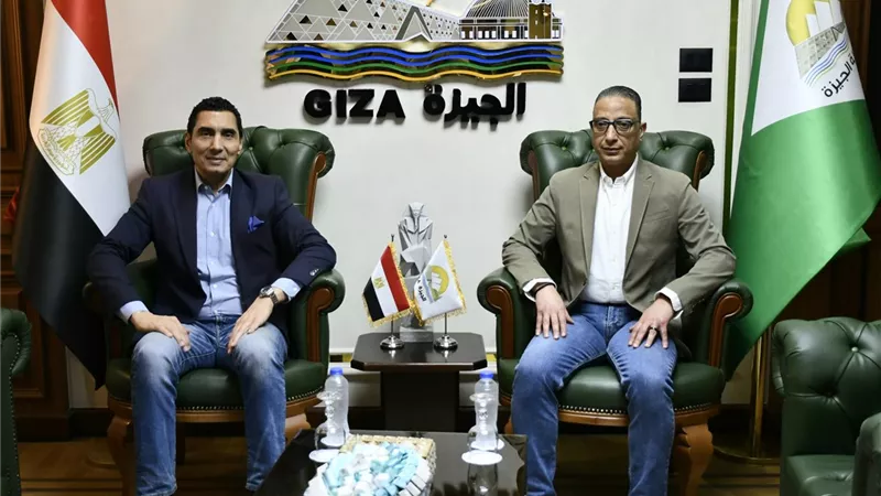 وزيرالشباب والرياضة يلتقي محافظ الجيزة قبل بدء جولته التفقدية للمنشآت الرياضية