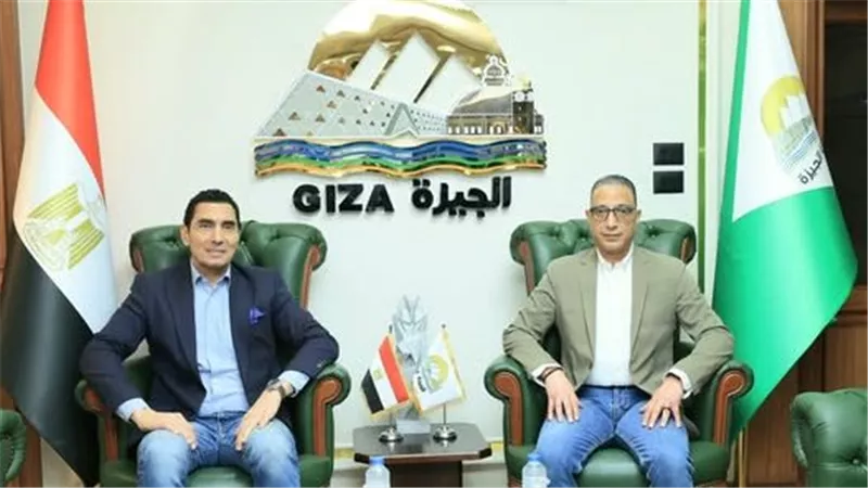 محافظ الجيزة يستقبل وزير الشباب  والرياضة لبدء جولة على المنشآت الرياضية