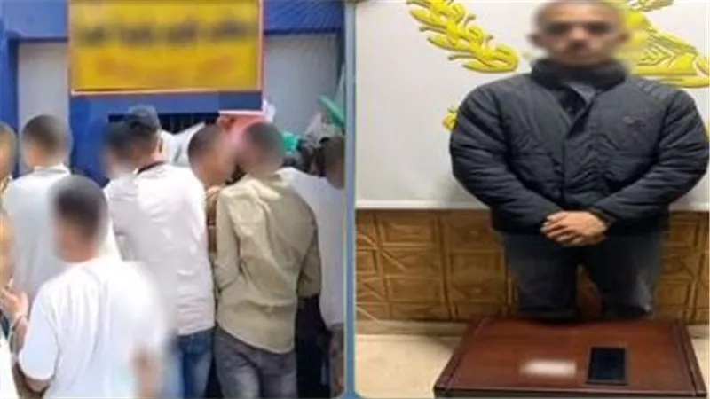 كنت بهزر.. ضبط شاب صور المواطنين بمكتب تجنيد سوهاج بشكل مسيء