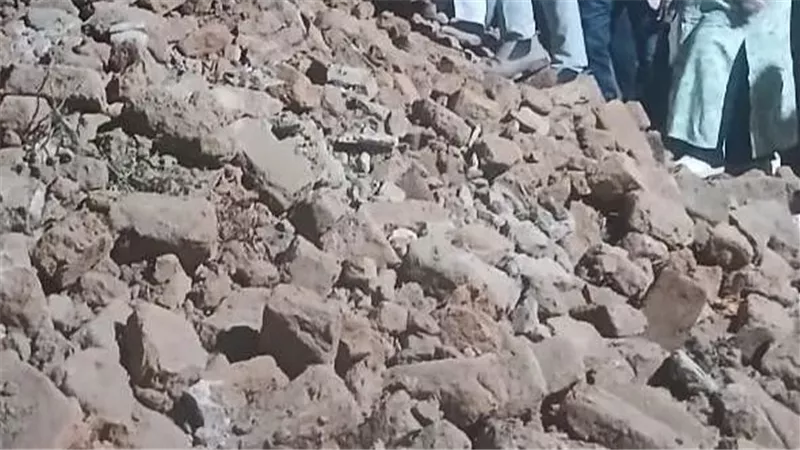 انهيار ضريح بدنشواي بالمنوفية وتحرك عاجل من المسئولين لرفع الهدم 