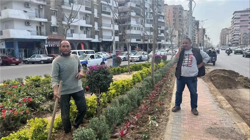 من بورفؤاد للجنوب.. بورسعيد تواصل حملات النظافة وإزالة التعديات وتطوير المسطحات الخضراء