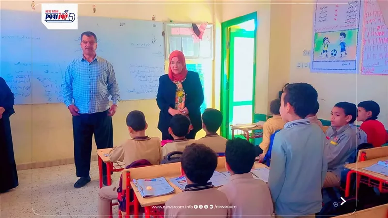 جولة ميدانية لمدير تعليم الفيوم بمدارس يوسف الصديق وأنتظام العملية التعليمية 