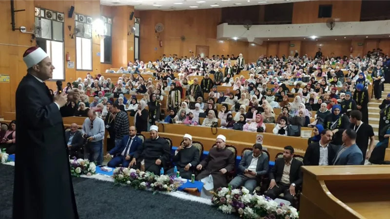 دينا قيما.. انطلاق الأسبوع الدعوي الـ21 من جامعة المنصورة