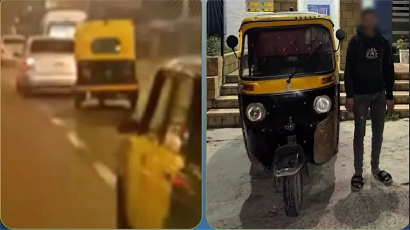 ضبط سائق توك توك يسير برعونة في الإسكندرية ويعرض حياة المواطنين للخطر