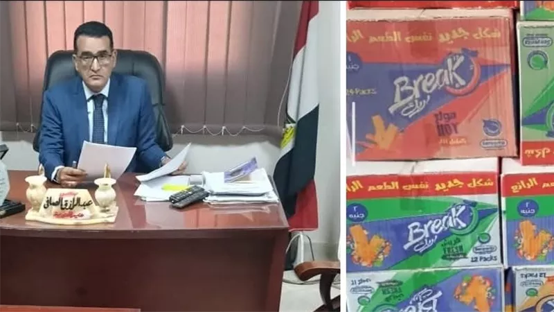 تموين الأقصر يضبط 300 كيس مقرمشات مجهولة المصدر قبل تداولها بأرمنت