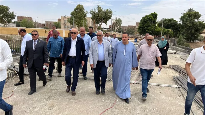جولة ميدانية بإسنا.. ناصر الضوي: الدولة تضع تنمية الصعيد على رأس الأولويات