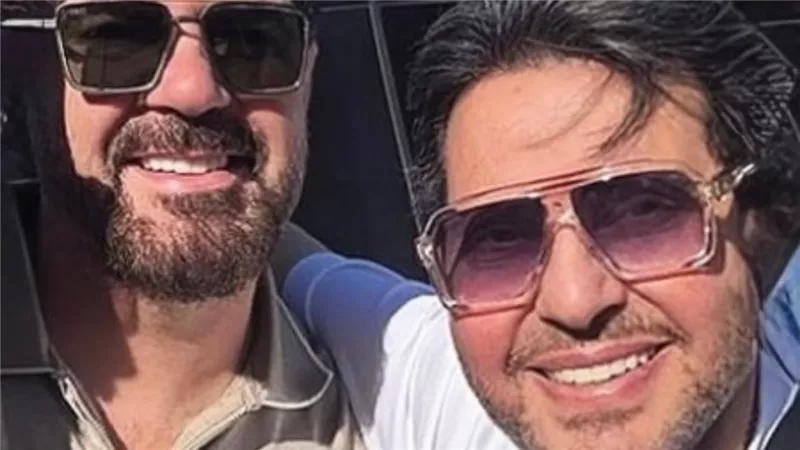 أخويا وحبيبي .. وائل جسار يدعو بالشفاء العاجل لأمير الغناء هاني شاكر 