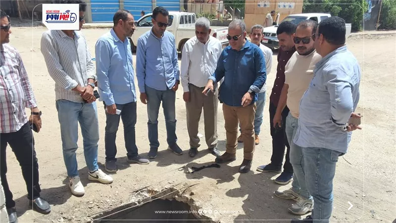 رئيس مياه الفيوم يوجه بتأهيل عدد من غرف محابس مياه الشرب بمساكن دمو 