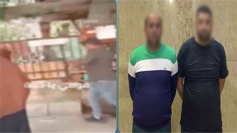 نهاية بلطجة الرصيف.. ضبط بائعين متجولين منعا المارة من الجلوس بحلوان