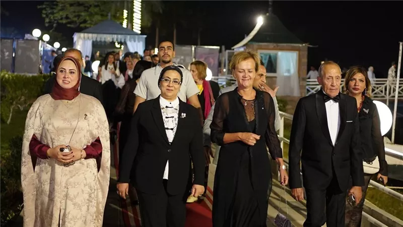 المستشارة أمل عمار تشارك في افتتاح مهرجان أسوان الدولي لسينما المرأة 