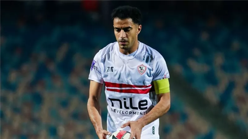 عمر جابر يرافق بعثة الزمالك رغم الإصابة قبل القمة أمام الأهلي