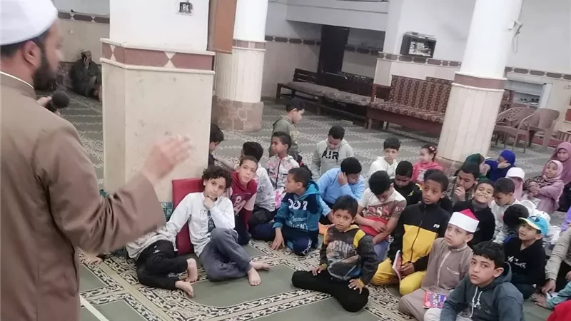 إقامة فعاليات مبادرة أنوار القران بمسجد «أحباب المصطفى» بالهاويس السويس 