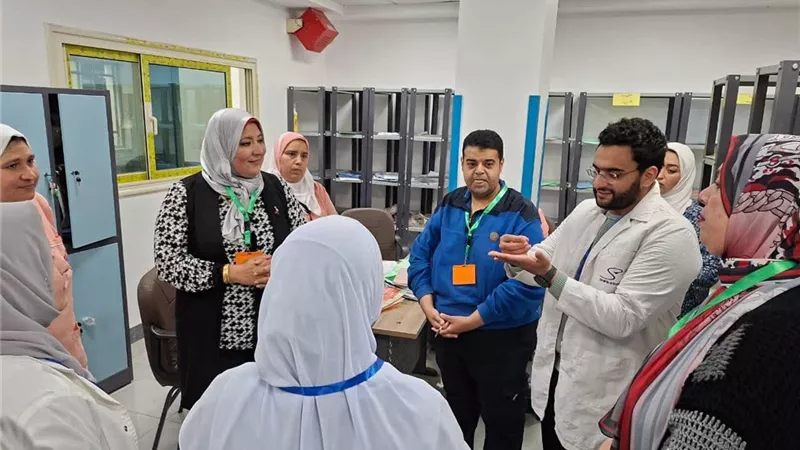 مرور صحي بدمياط لمتابعة جاهزية وحدة كفر المنازلة ضمن «حياة كريمة»