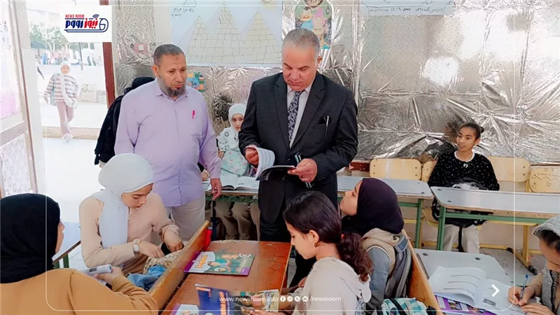 وكيل تعليم الفيوم يتفقد مدارس طامية ويشدد على الانضباط المدرسي