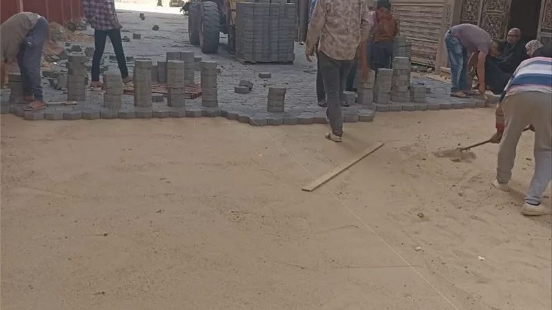 بتكلفة ٧ مليون و ٩٠٠ ألف جنيه تطوير منطقة كفر الحوت بالشرقية
