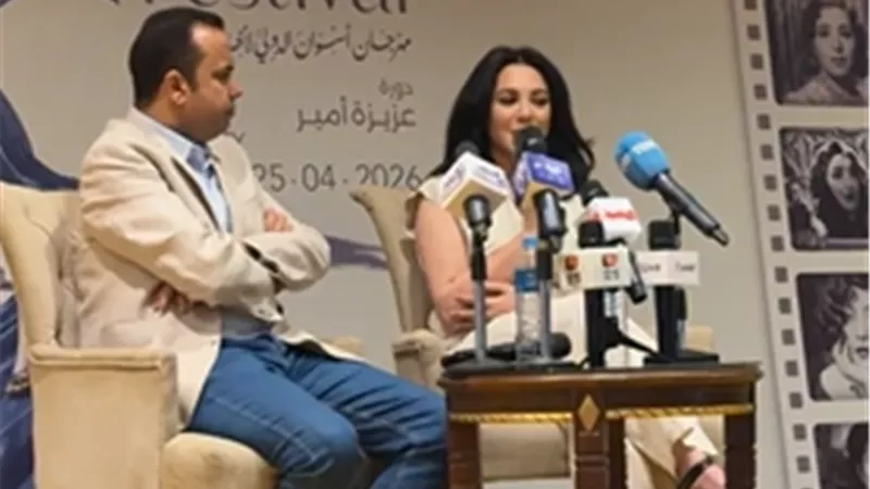 على هامش ندوة تكريمها بمهرجان أسوان.. سلاف فواخرجي: 