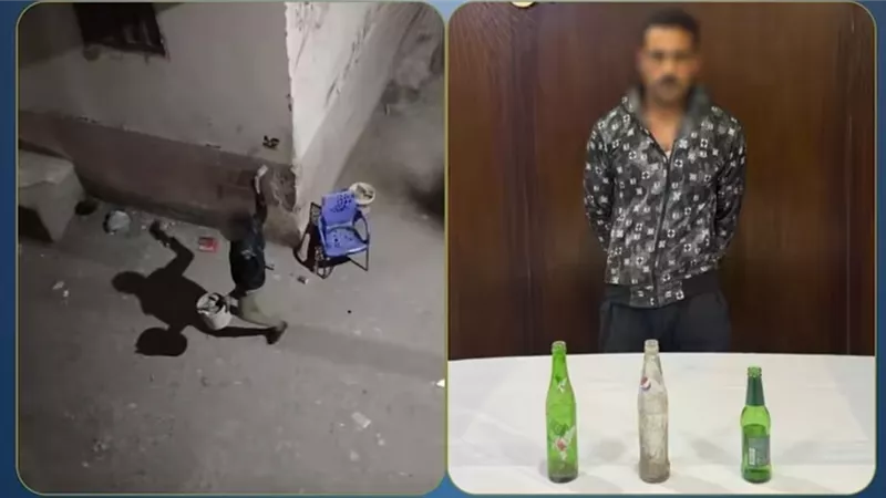 رعب في الشارع.. سقوط متهم بإلقاء زجاجات وتهديد أسرة بالقاهرة