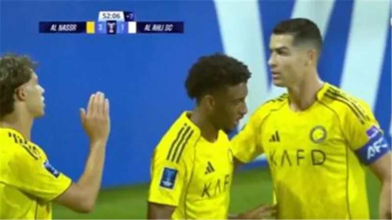 نتيجة وأهداف مباراة النصر والأهلي الشوط الثاني (5-1) بدوري أبطال آسيا