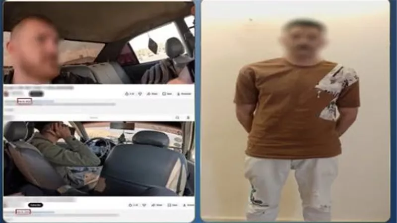 الداخلية تنهي لغز فيديو سائق المطار.. القصة بدأت في فبراير وانتهت بالقبض عليه