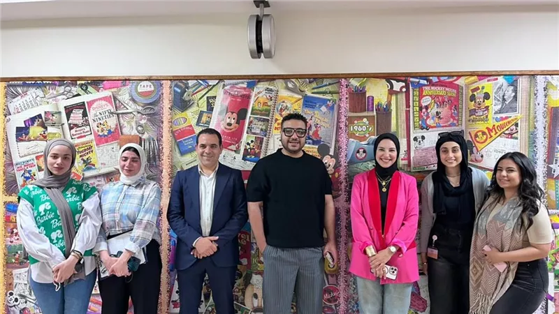 السيناريست محمد سيد بشير يدعم مستشفى الناس ويزور أروقتها