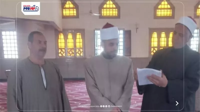 مدير أوقاف الفيوم يواصل جولاتة المرورية على المساجد لمتابعة سير العمل 